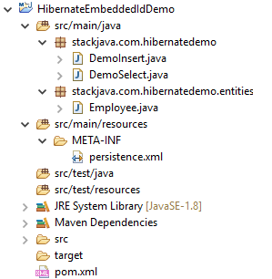 Code ví dụ Hibernate @EmbeddedId, @Embeddable, Id gồm nhiều column