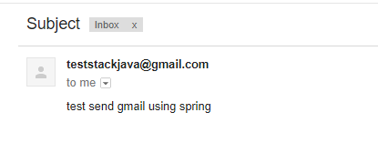 Code ví dụ gửi email - gmail với Spring