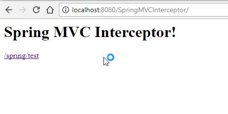 spring mvc interceptor