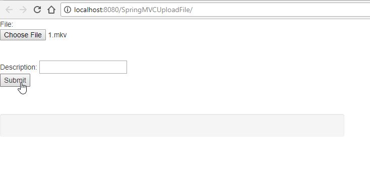 Spring MVC – Phần 11: Upload File + Sử dụng Progress Bar trong Spring MVC