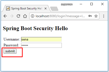 Code ví dụ Spring Boot Security Hello + Tạo Form Login