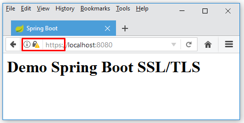Thiết lập SSL/TLS cho Spring Boot (cài đặt https)