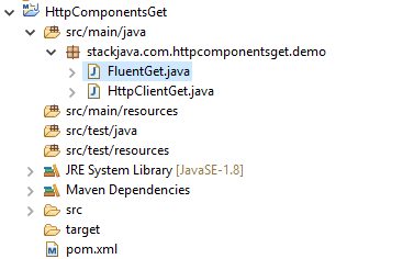 Code ví dụ gửi http get request bằng Java (HttpClient)
