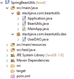 Code ví dụ Spring Boot Inject bean với ApplicationContextAware