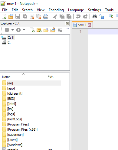 Cài đặt plugin cho notepad ++, ví dụ cài plugin explorer