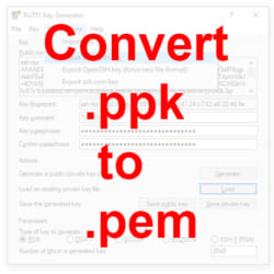 Hướng dẫn chuyển file PPK sang file PEM