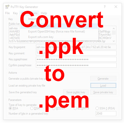 Hướng Dẫn Chuyển File Ppk Sang File Pem - Stackjava
