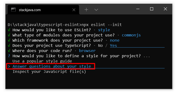 Code ví dụ TypeScript Eslint (áp dụng eslint cho TypeScript)